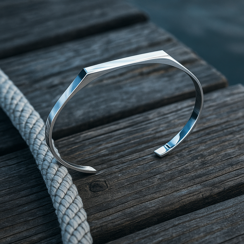 Eros | Bracciale linea d’argento