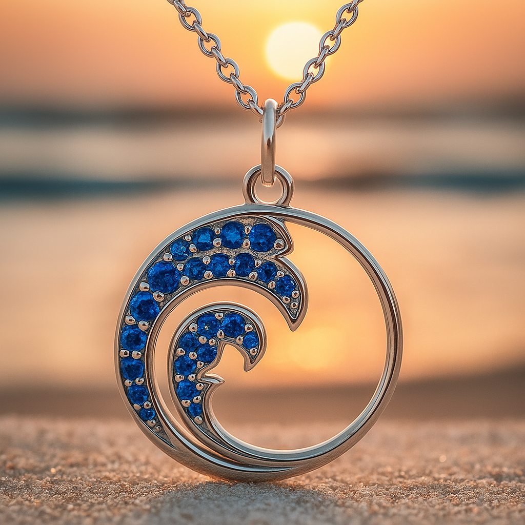 Anima d’Onda – Collana in argento 925 con pendente