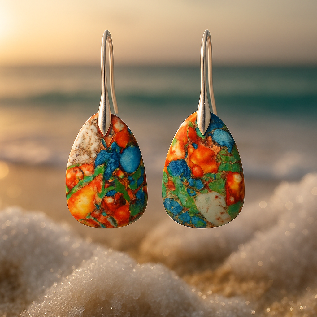 Aristea – Orecchini Multicolore Tropicale