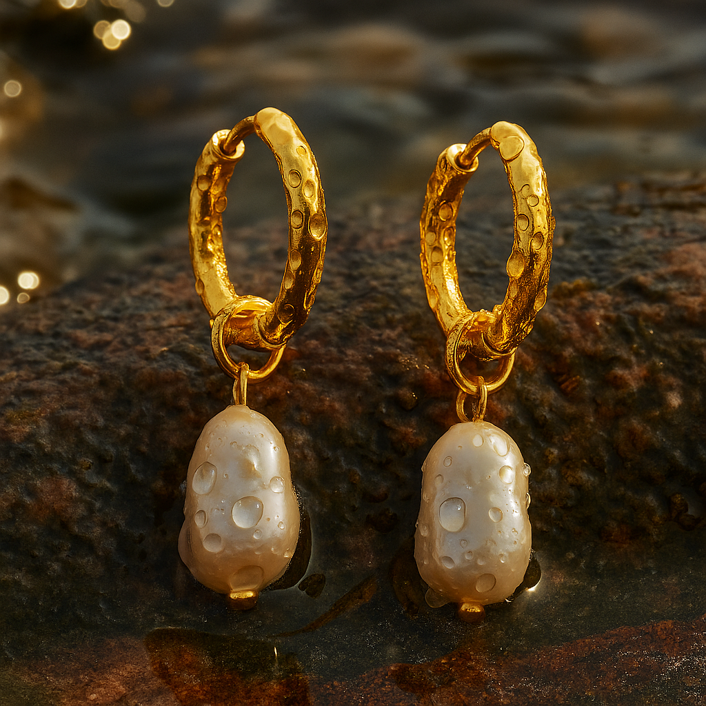 Ona | Orecchini perla d’acqua