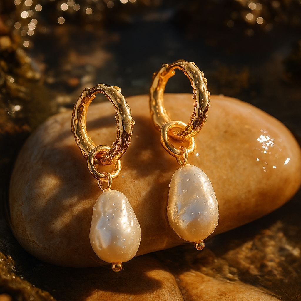 Ona | Orecchini perla d’acqua