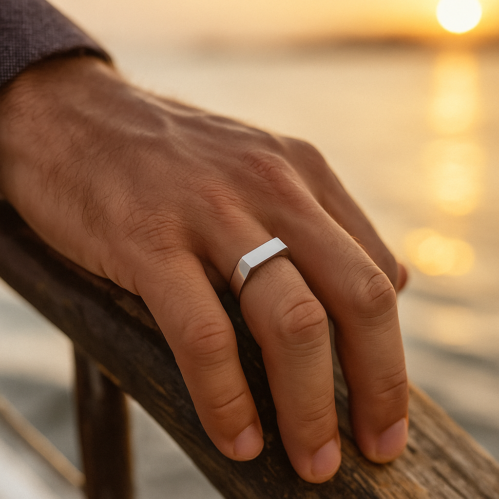 Kairo | Anello linea d'acqua essenziale