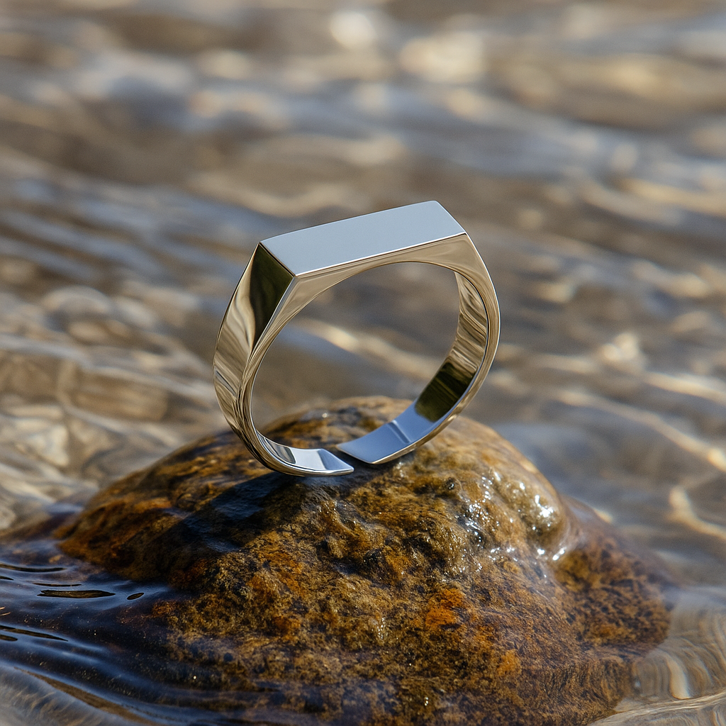 Kairo | Anello linea d'acqua essenziale