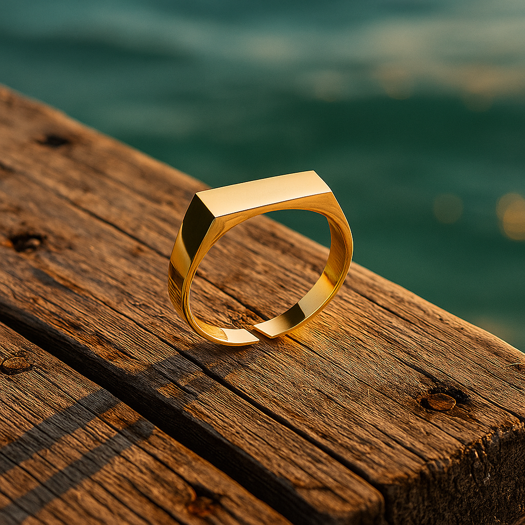 Kairo | Anello linea d'acqua essenziale