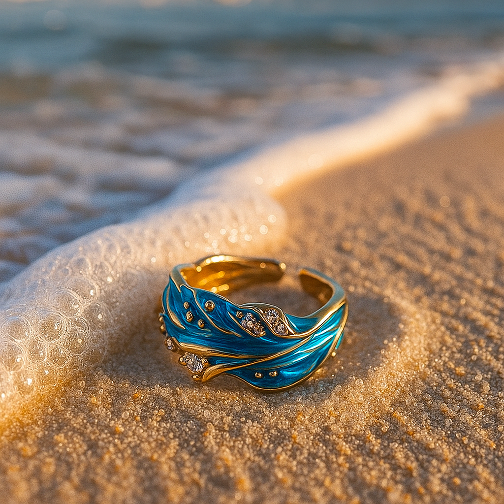 Miralys | Anello ondulato antico