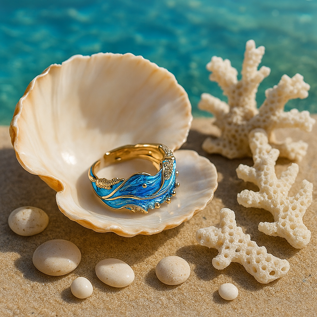 Miralys | Anello ondulato antico