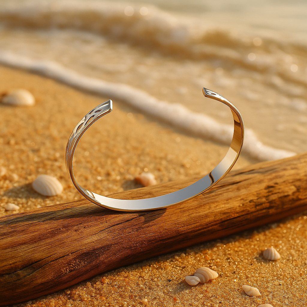 Mirae | Bracciale orizzonte lucido