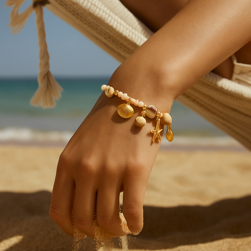 Coris | Bracciale conchiglie del mattino