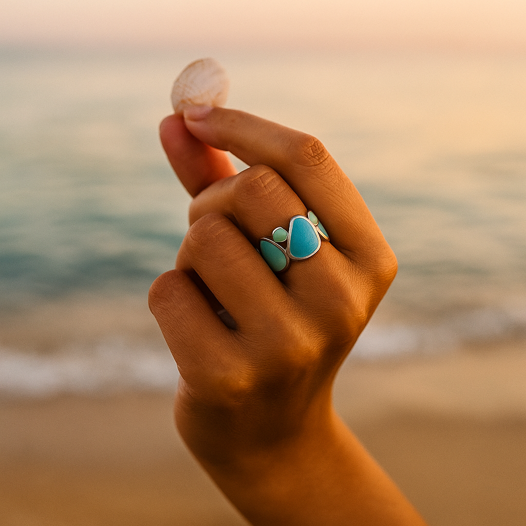 Elenia | Gocce d’oceano in argento 925