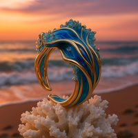 Miralys | Anello ondulato antico