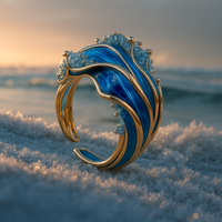 Miralys | Anello ondulato antico