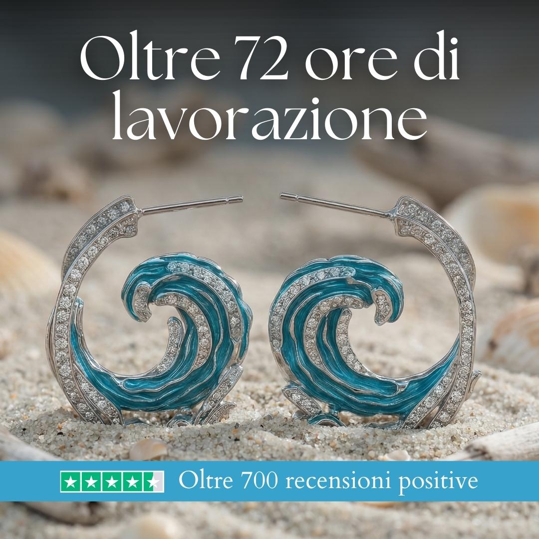 Selenea | Orecchini Giuramento dell'oceano