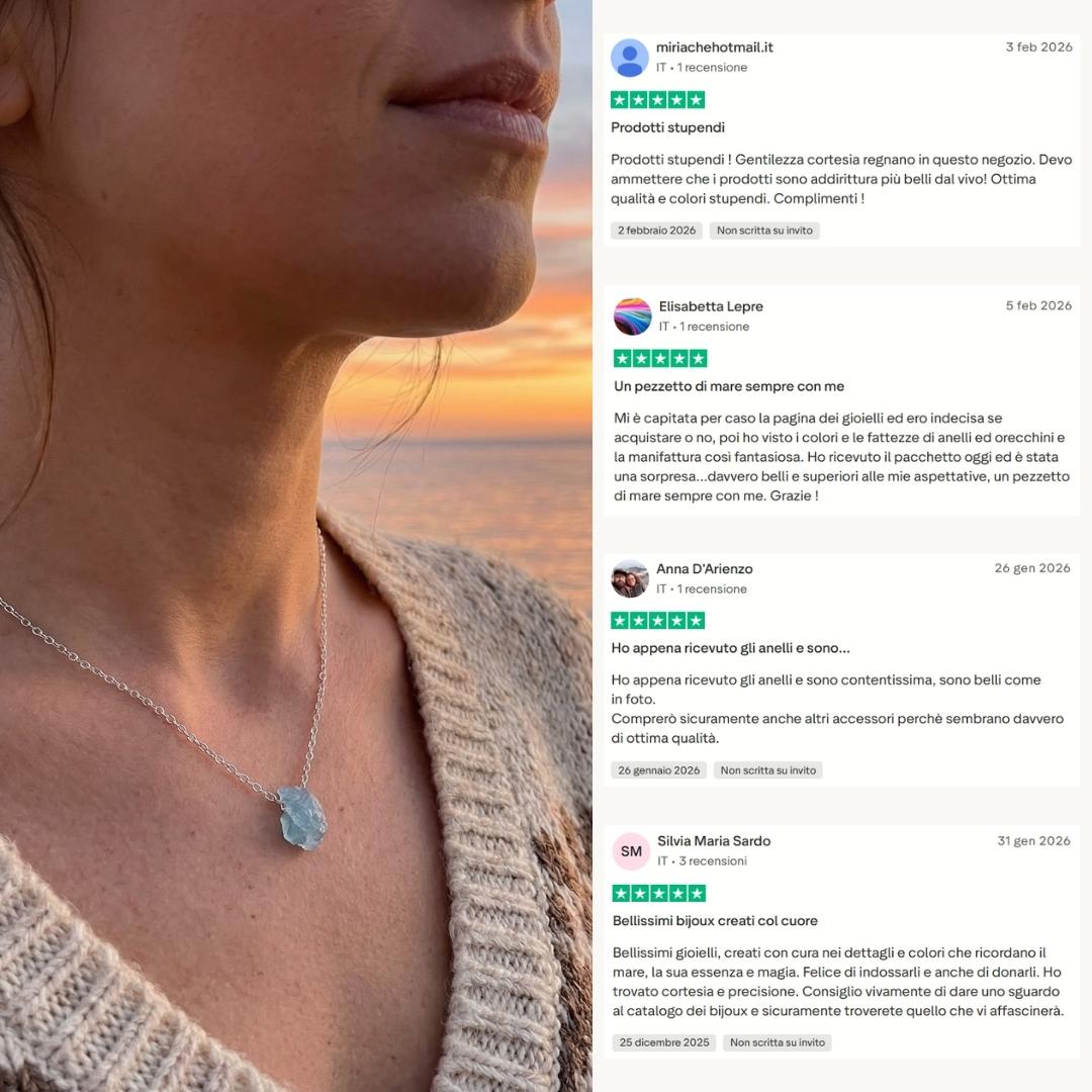 Aelora | Frammento d’Acquamarina