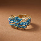 Miralys | Anello ondulato antico