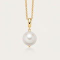 Najma | Collana di Perle con Catena Sottile
