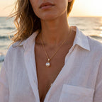 Najma | Collana di Perle con Catena Sottile