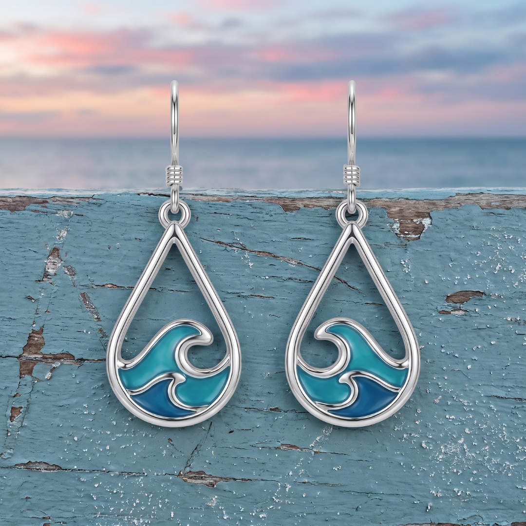 Nerida | Water Wave Earrings