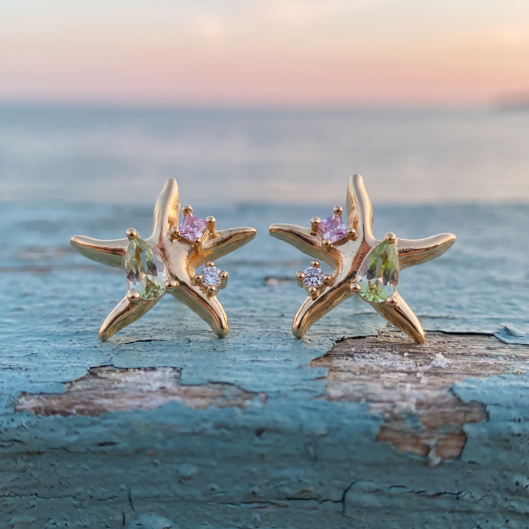Coralia | Starfish Earrings