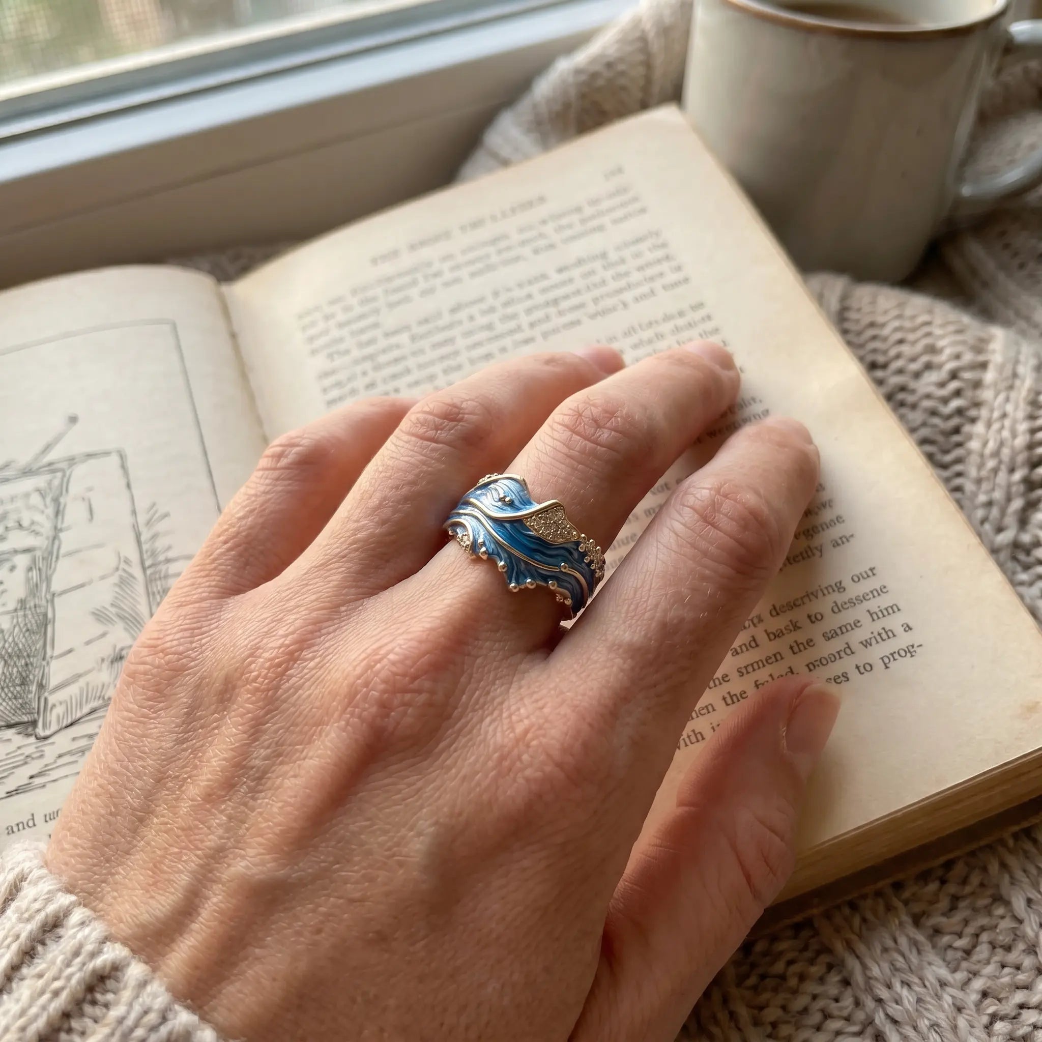 Miralys | Anello ondulato antico ISDM IT