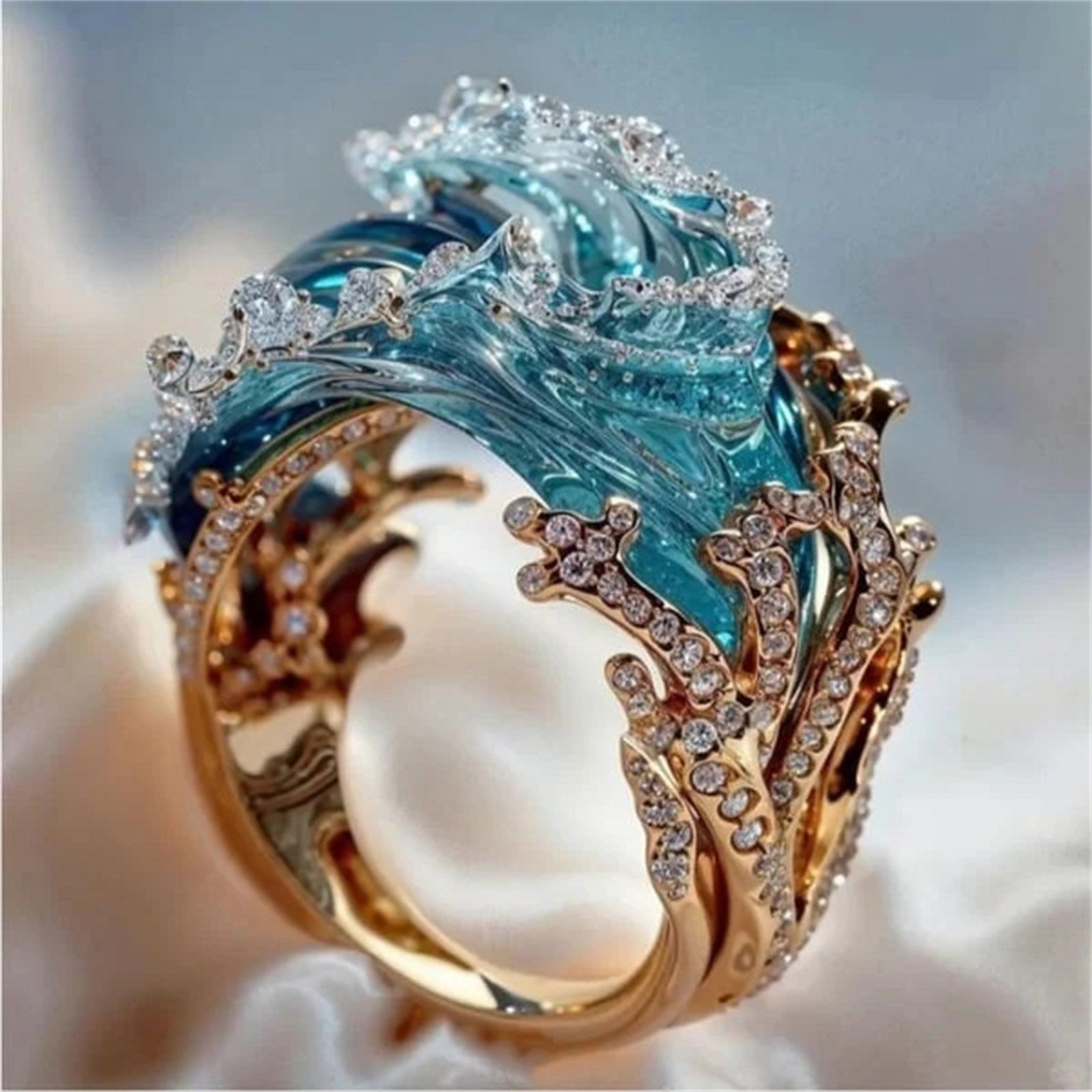 Azura | Anello Giuramento dell'oceano