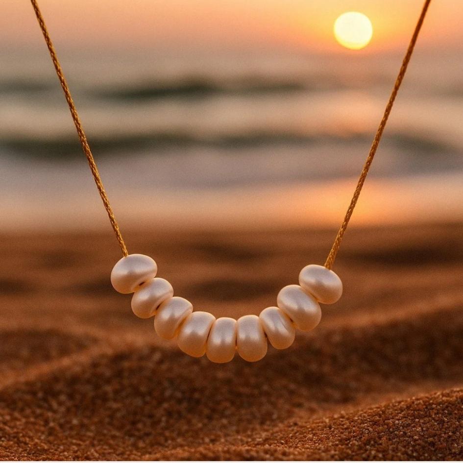 Salima | Collana di perle lucenti