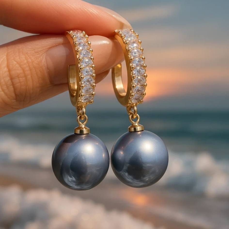 Ashly - Orecchini con perle