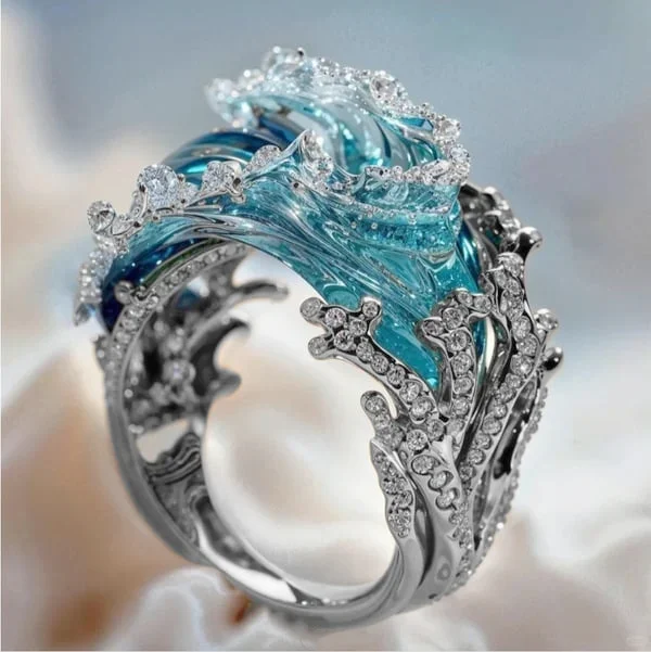 Azura | Anello Giuramento dell'oceano