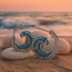 Selenea | Orecchini Giuramento dell'oceano - immagine 4