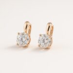 Zielis | Orecchini a cerchio con zircone rotondo