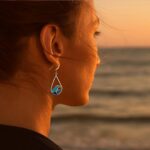 Nerida | Orecchini onde d’acqua - immagine 3