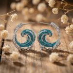 Selenea | Orecchini Giuramento dell'oceano - immagine 4