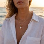 Najma | Collana di Perle con Catena Sottile - immagine 2