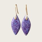 Mirelda – Orecchini Viola Perla